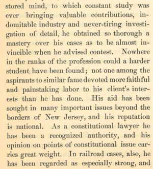 Biography of Abraham Browning, continued
