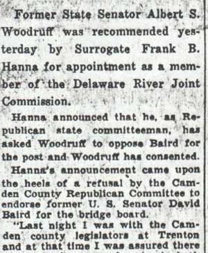 Albert S. Woodruff newspaper photographs, January 26, 1938 (2)
