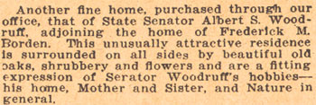The Albert S. Woodruff home, second view