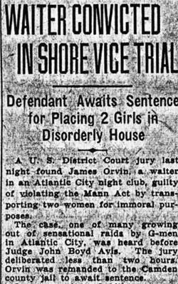 Political News article, January 7, 1938, page 1