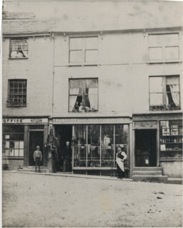 Samuel Truscott's Saddler Leather shop, St. Austell, Cornwall