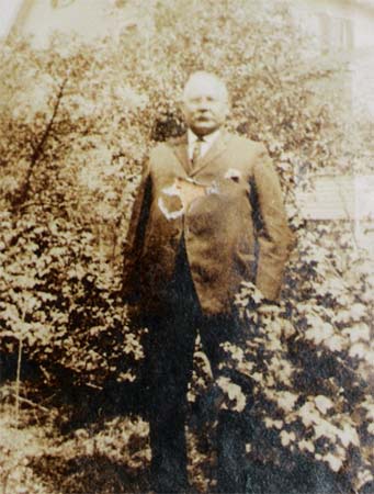 August Werner portrait in the 1930s