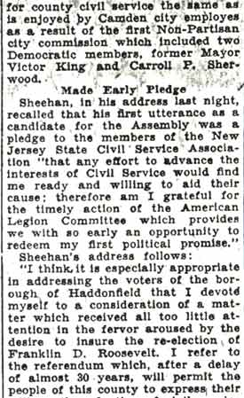 Camden Courier-Post, October 22, 1936 continued