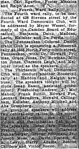 Camden Courier-Post, October 26, 1936 continued