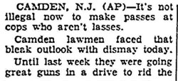Gettysburg Times, October 25, 1950, clipping part 2