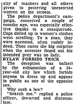 Gettysburg Times, October 25, 1950, clipping part 3