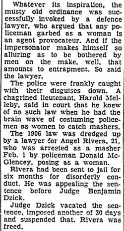 Gettysburg Times, October 25, 1950, clipping part 4