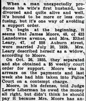 Camden Courier-Post, August 15, 1936, clipping part 1