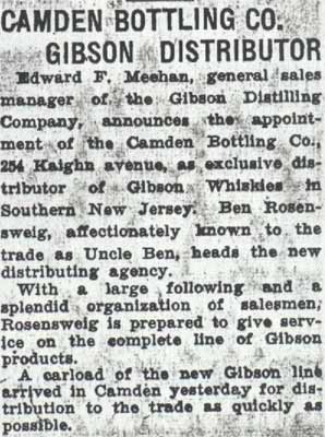 Benjamin P. Rosensweig newspaper portrait