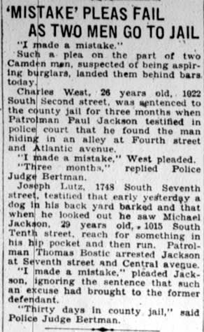 Camden Courier-Post, January 9, 1928
