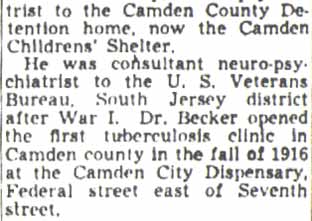 Dr. Becker obituary, part 6