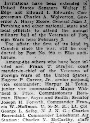 Camden Courier-Post photos, January 28, 1928, panel 2