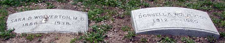 Wolverton grave detail at Harleigh Cemetery, Camden