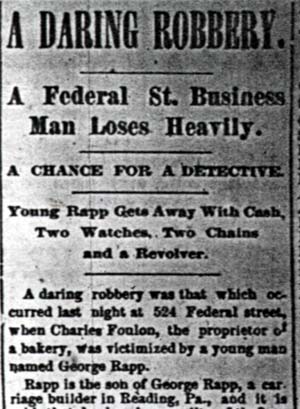 Camden Post article, June 22, 1888 (part 1)
