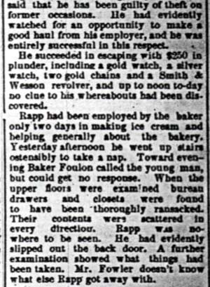 Camden Post article, June 22, 1888 (part 2)