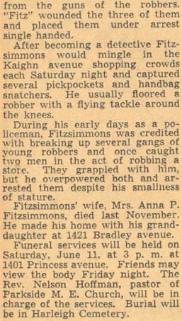 Camden Courier-Post, June 9, 1938, obituary continued