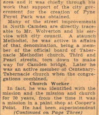 Camden Courier-Post, August 9, 1935 — continued