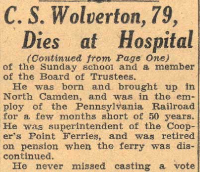 Camden Courier-Post, August 9, 1935 — continued