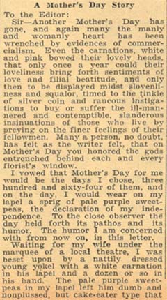 Newspaper clipping from Camden Courier-Post, May 17, 1934, page 1