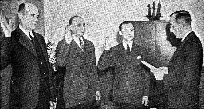 Camden Courier-Post, January 22, 1938 — clipping