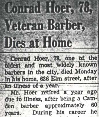 Camden Courier-Post, March 21, 1950, page 1