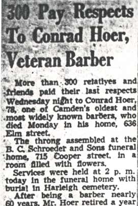 Camden Courier-Post, March 23, 1950, page 1