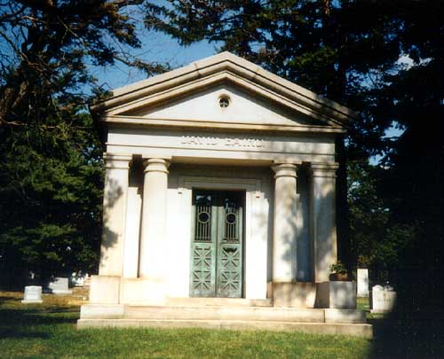 Baird Family Mausoleum at Harleigh Cemetery, Camden NJ
