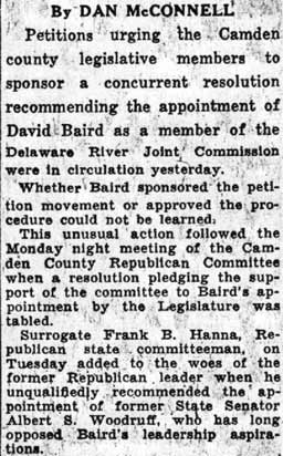 Camden Courier-Post January 27, 1938 — David Baird Jr. continued
