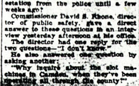 Dr. David S. Rhone newspaper clipping continued