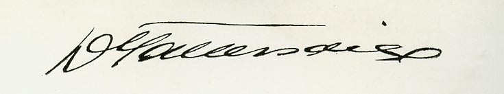 David Tattersdill signature