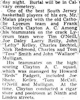 Obituary for Dick Malan, part 2