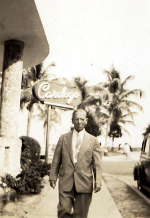 Dr. David E. Cooper in Florida, 1944