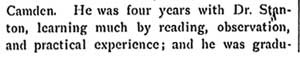 Biographical Review 1897 entry for Dr. Howard G. Bonwill, page 4
