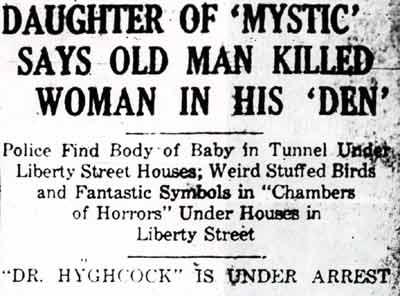 Camden Courier April 9 1925 — 'Voodoo' Is Held for Murder (photo)