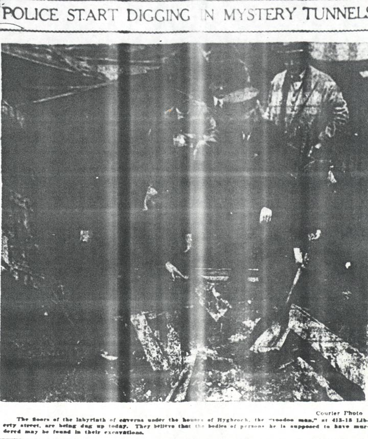 Police Start Digging in Mystery Tunnels