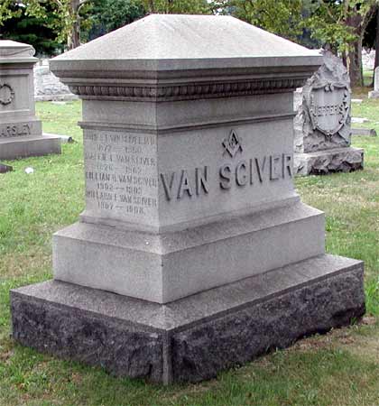 Van Sciver family plot at Harleigh Cemetery, photo 1