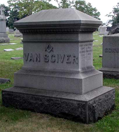 Van Sciver family plot at Harleigh Cemetery, photo 2