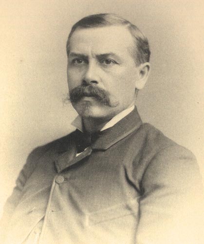 Portrait of Dr. John W. Donges, circa 1886
