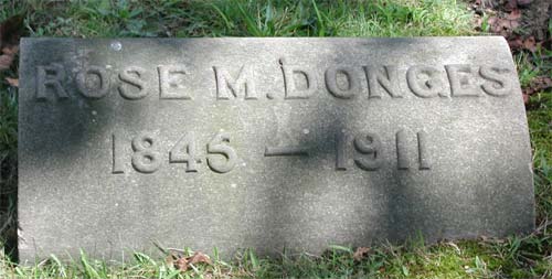 Grave site additional view
