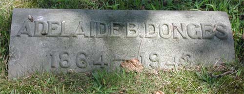 Grave site additional view