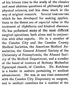 Biographical Review 1897, Dr. Kelchner biography page 2