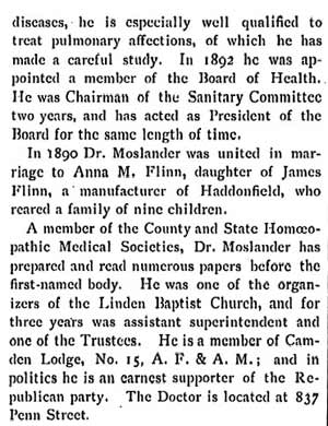 Biographical Review 1897, Dr. Moslander biography page 3 bottom