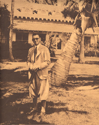 Edward J. Kelleher Sr. in Florida, 1926