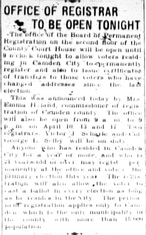 Camden Courier-Post, April 3, 1928