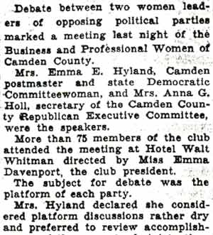 Camden Courier-Post, October 9, 1936, page 2