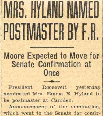 Camden Courier-Post, August 1934