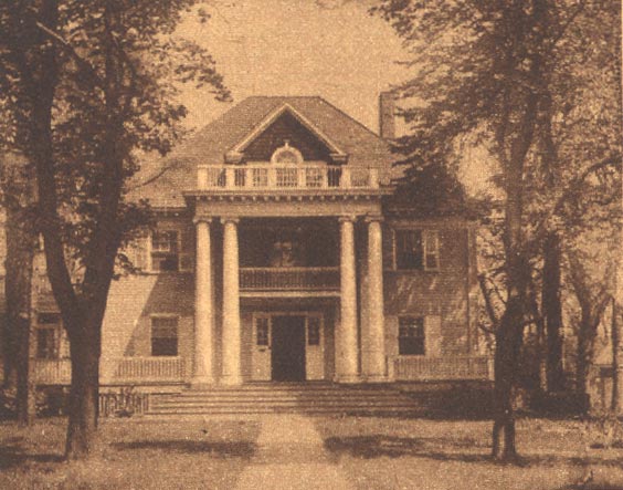 The Patterson home in Merchantville, N.J., 1926