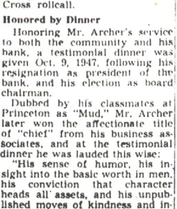 Camden Courier-Post obituary, February 2, 1950 — continued