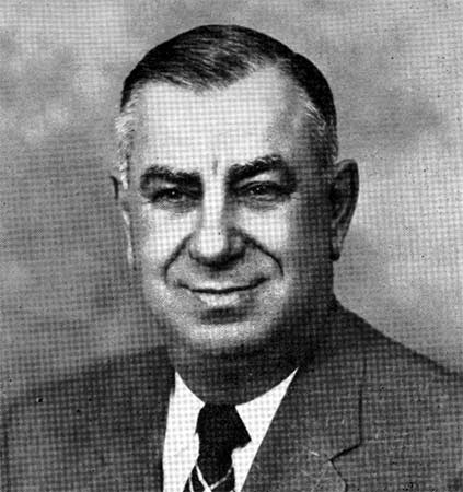 Frank Abbott, Veteran's Boxing Association Ring 6 Banquet, April 8, 1958