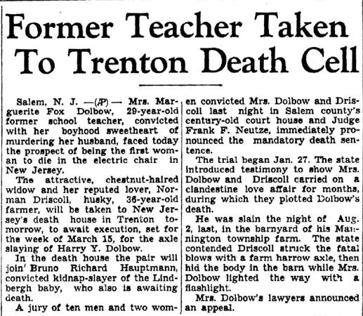 Sheboygan, Wisconsin Press, February 11, 1936 — Frank Neutze item